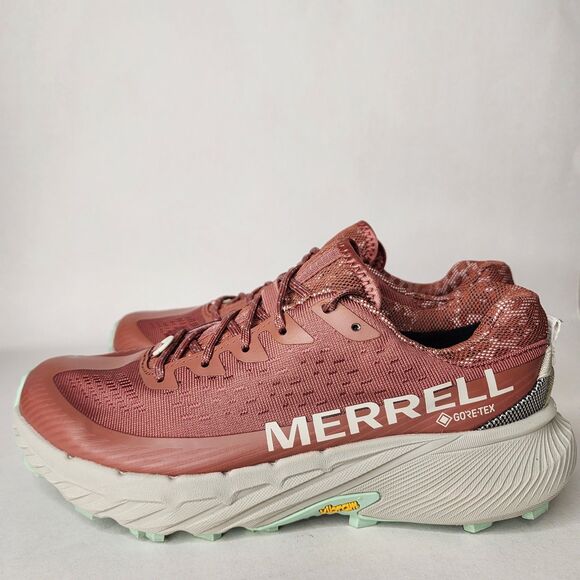 Merrell Agility Peak 5 Gore Tex Trail Running Shoes Waterproof Womens 8 Vibram - Picture 4 of 15